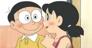 《哆啦A夢》大雄為什麼這麼喜歡靜香？媽媽摘下眼鏡後，好像全都懂了！