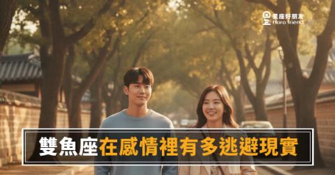 雙魚座在感情裡有多逃避現實？｜他不是不愛你，是先把自己藏起來了