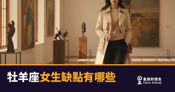 牡羊座女生缺點有哪些？4個最真實的性格地雷｜了解她，才能真正靠近她
