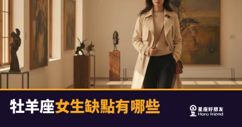 牡羊座女生缺點有哪些？4個最真實的性格地雷｜了解她，才能真正靠近她