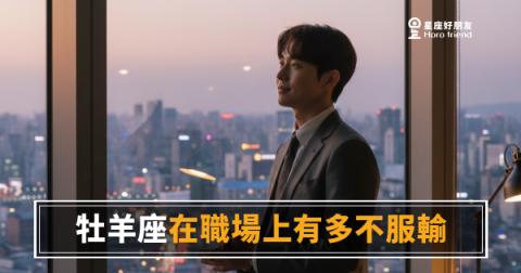 牡羊座在職場上有多不服輸？｜輸一次就想贏回來十次的人